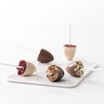 TRIO DE SUCETTES DE CHOCOLAT FOURREES