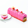 BUCHE FRAMBOISE PISTACHE 240MM 760G 4PCE CUIT