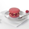 MACARON VANILLE FRAMBOISE D75 CUIT 100G 12PCES