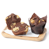 MAXI MUFFIN COOKIE FOURRE CACAO NOISETTE CUIT 120G