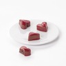 COEUR CHOCOLAT LAIT FOURRE FRAMBOISE